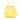 Yellow Louis Vuitton Damier Facette Speedy Cube PM Satchel