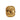 Gold Chanel Gold Plated CC Brooch