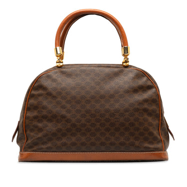 Brown Celine Macadam Handbag - Designer Revival