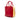 Red Prada Bicolor Saffiano Vernice Satchel - Designer Revival