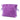 Purple LOEWE Medium Mohair Flamenco Knot Clutch Crossbody Bag