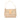 Beige Fendi Zucchino Canvas Double Flap Mamma Shoulder Bag