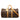 Brown Louis Vuitton Monogram Keepall Bandouliere 55 Travel Bag