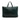 Green LOEWE Leather Anagram Toledo Briefcase Business Bag