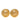 Gold Chanel CC Gold Plated Round Clip On Earrings