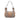 Brown Burberry House Check Glittered Canvas Hobo Shoulder Bag