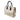Beige Saint Laurent Small Canvas Rive Gauche Tote