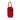 Red Prada Saffiano Zip Phone Holder Satchel