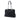 Black Dior Medium Patent Cannage Lady Dior Soft Shopping Tote