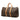 Brown Louis Vuitton Monogram Keepall 50 Travel Bag