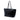 Black Fendi Leather Monster Roll Tote