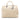Beige Dior Woven Lambskin Lady Dior Avenue Tote Satchel