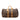 Brown Louis Vuitton Monogram Keepall 60 Travel Bag
