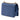 Blue Prada Saffiano Turnlock Chain Crossbody