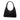 Black Gucci Canvas Jackie Bardot Shoulder Bag