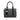 Black Fendi Small Zucchino Canvas Forever Bauletto Boston Bag