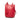 Red Burberry Grained Calfskin Lorne Bucket Bag