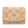 Pink Louis Vuitton Monogram Mahina Iris Compact Wallet - Designer Revival