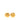 Gold Chanel CC Gold Plated Button Clip On Earrings
