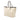 Beige Fendi Medium Zucca Canvas Roll Tote