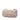 Beige Chanel Chocolate Bar Tweed Mademoiselle Turnlock Flap Satchel