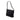 Black Fendi Cotton Flap Shoulder Bag