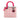 Pink Dior Medium Tweed Sequin Lady Dior Satchel