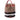 Brown Burberry Medium Mega Check Canvas Ashby Bucket Bag Satchel