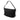 Black Gucci GG Canvas Boat Shoulder Bag
