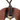 Red Hermès Buffalo Horn and Lacquer Lift Pendant Necklace GM