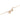 Gold Chanel CC Gold Plated Strass Pendant Necklace
