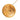 Gold Chanel Gold Plated CC Round Brooch