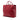 Red Prada Saffiano Lux Double Handle Shopping Tote Satchel