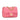 Pink Chanel Mini Square Lambskin Pearl Samba Flap Crossbody Bag - Designer Revival