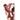 Red Gucci Leopard Print Leather Bamboo Clutch - Designer Revival