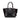 Black Prada Mini Scamosciato Trimmed Glace Calf Twin Pocket Satchel - Designer Revival