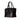 Black Prada Mini Scamosciato Trimmed Glace Calf Twin Pocket Satchel - Designer Revival