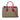 Brown Gucci GG Supreme Linea A Satchel