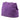 Purple Prada Impuntu Tessuto Chain Tote Satchel