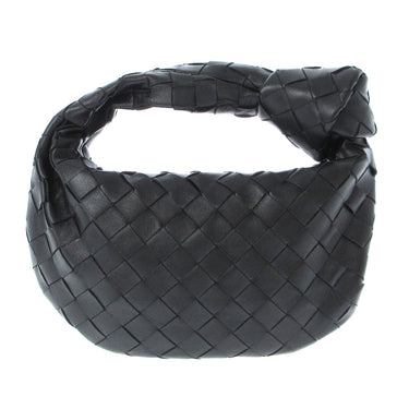 Black Bottega Veneta Mini Intrecciato Jodie Handbag - Designer Revival