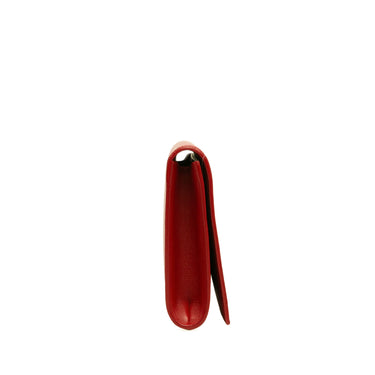 Red Yves Saint Laurent Belle De Jour Clutch - Designer Revival