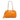 Orange Gucci Leather Soho Chain Zip Shoulder Bag