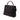 Black Chanel CC Quilted Caviar Kelly Top Handle Bag