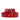 Red Louis Vuitton Monogram New Wave Belt - Designer Revival