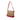 Beige Burberry Haymarket Check Canvas Shoulder Bag
