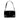 Black Yves Saint Laurent Velvet Shoulder Bag - Designer Revival