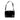 Black Yves Saint Laurent Velvet Shoulder Bag - Designer Revival