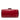 Red Fendi Leather and Pequin Canvas Selleria Silvana Satchel