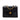 Black Chanel Mini Square Classic Lambskin Single Flap Crossbody Bag