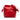 Red LOEWE Small Flamenco Knot Crossbody Bag